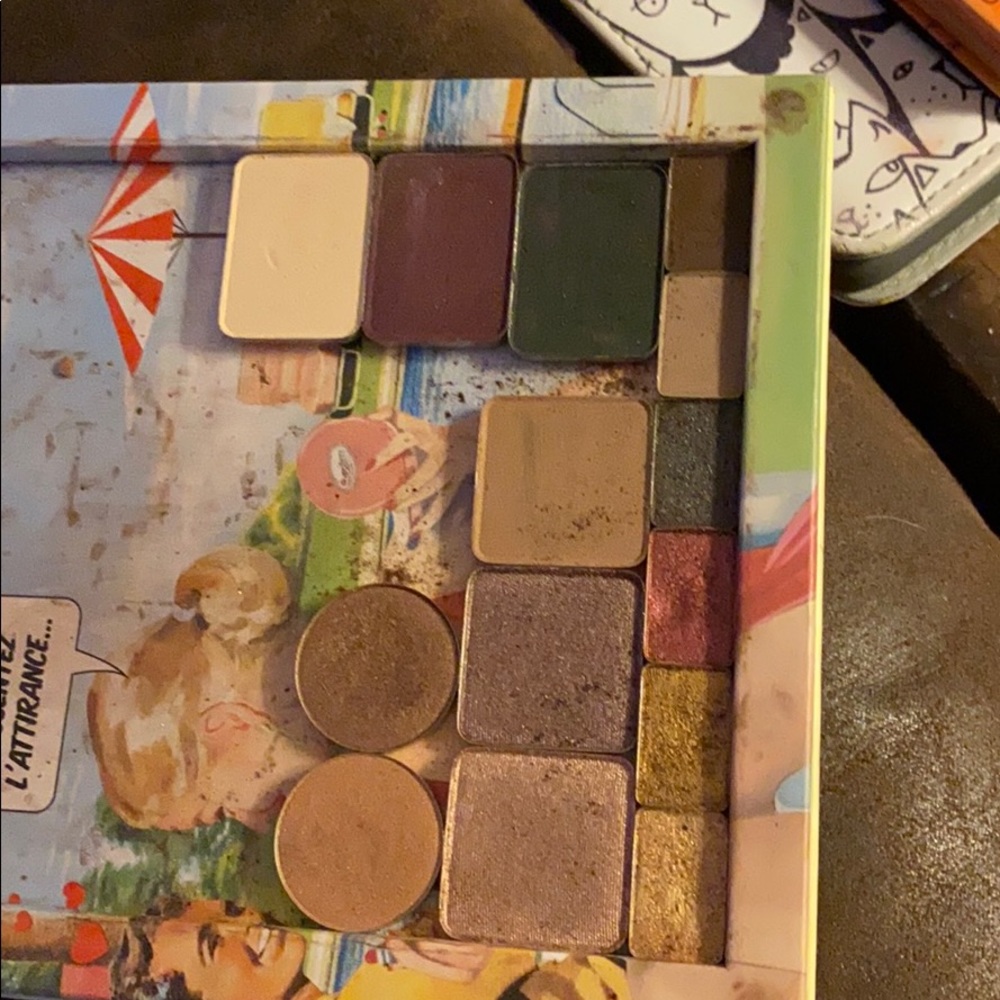 Used the balm z pallete